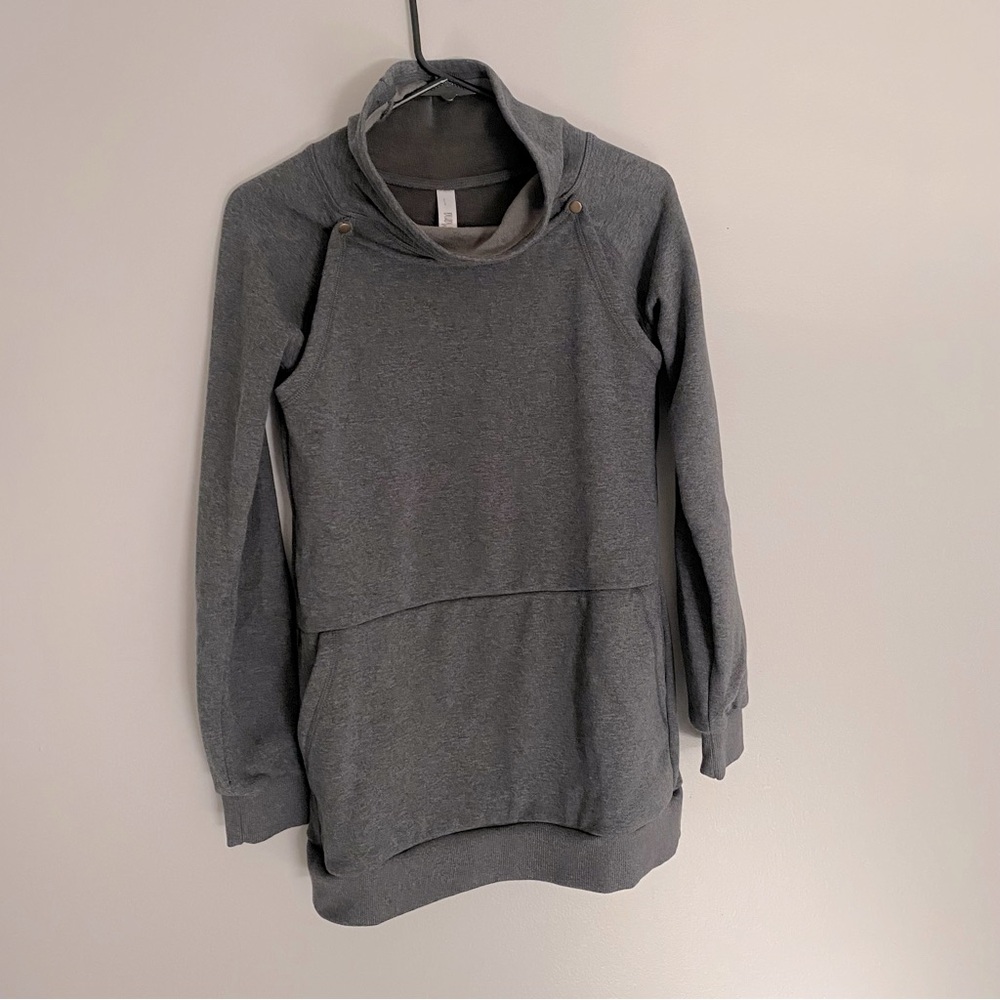 Latched Mama Harbor Snap Nursing Hoodie S